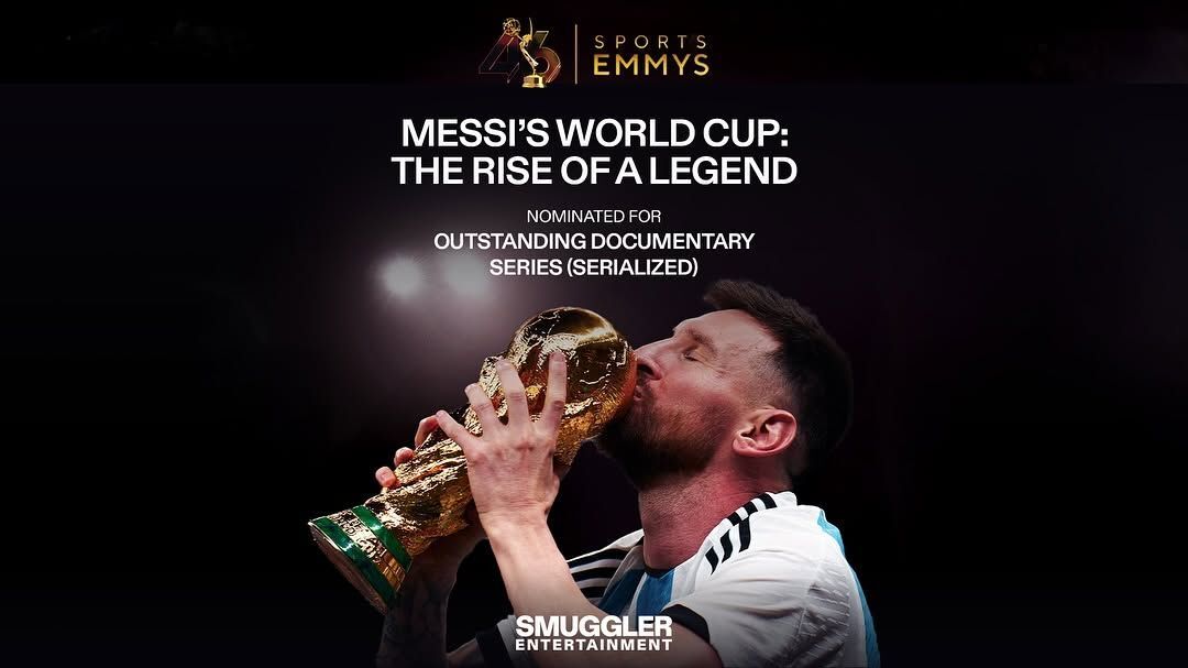 Messi's World Cup: The Rise of a Legend (Apple TV+) EMMY NOMINEE